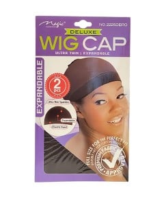 MAGIC COLLECTION ULTRA THIN EXPANDABLE STOCKING WIG CAP