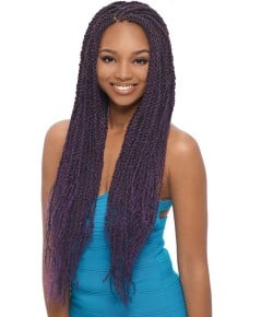 JAMAICAN REGGAE STYLE SYN 3 X AFRO TWIST BRAID