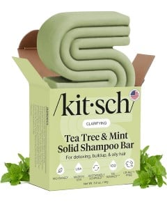 KITSCH CLARIFYING TEA TREE AND MINT SOLID SHAMPOO BAR